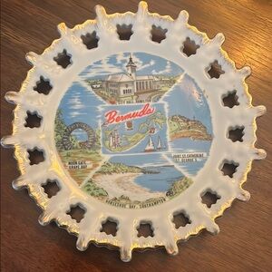 Bermuda Souvenir Decorative Plate